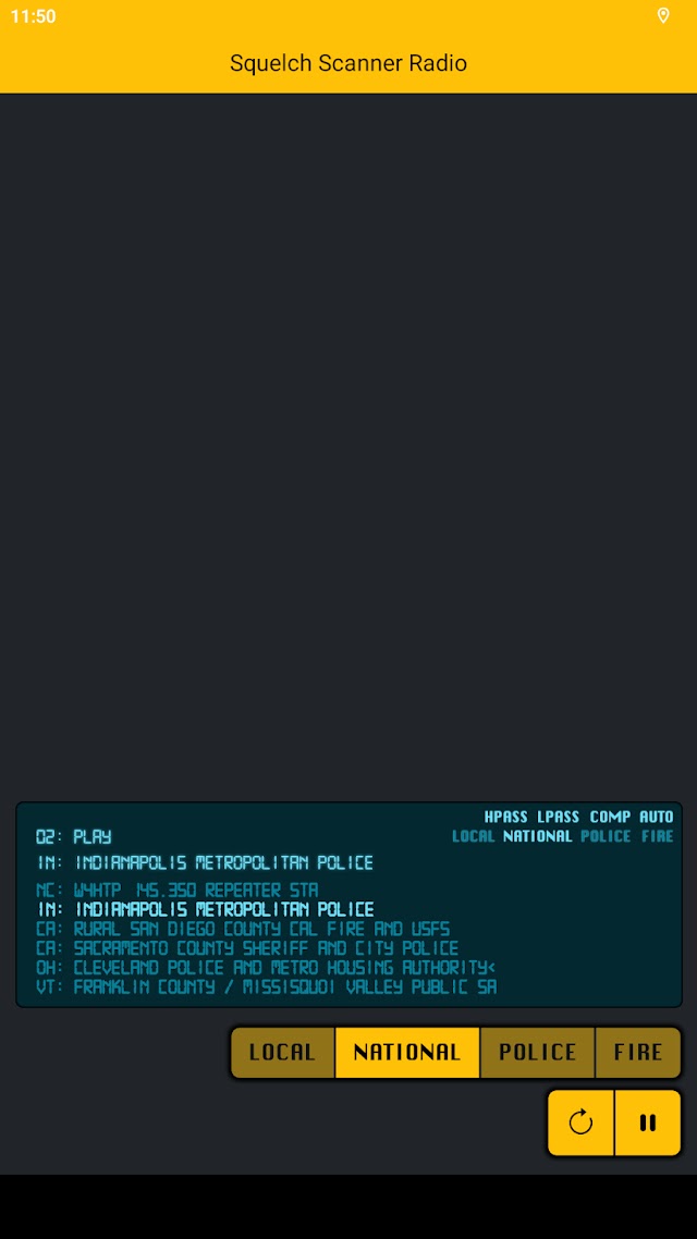 Squelch Scanner Radio screenshot 4